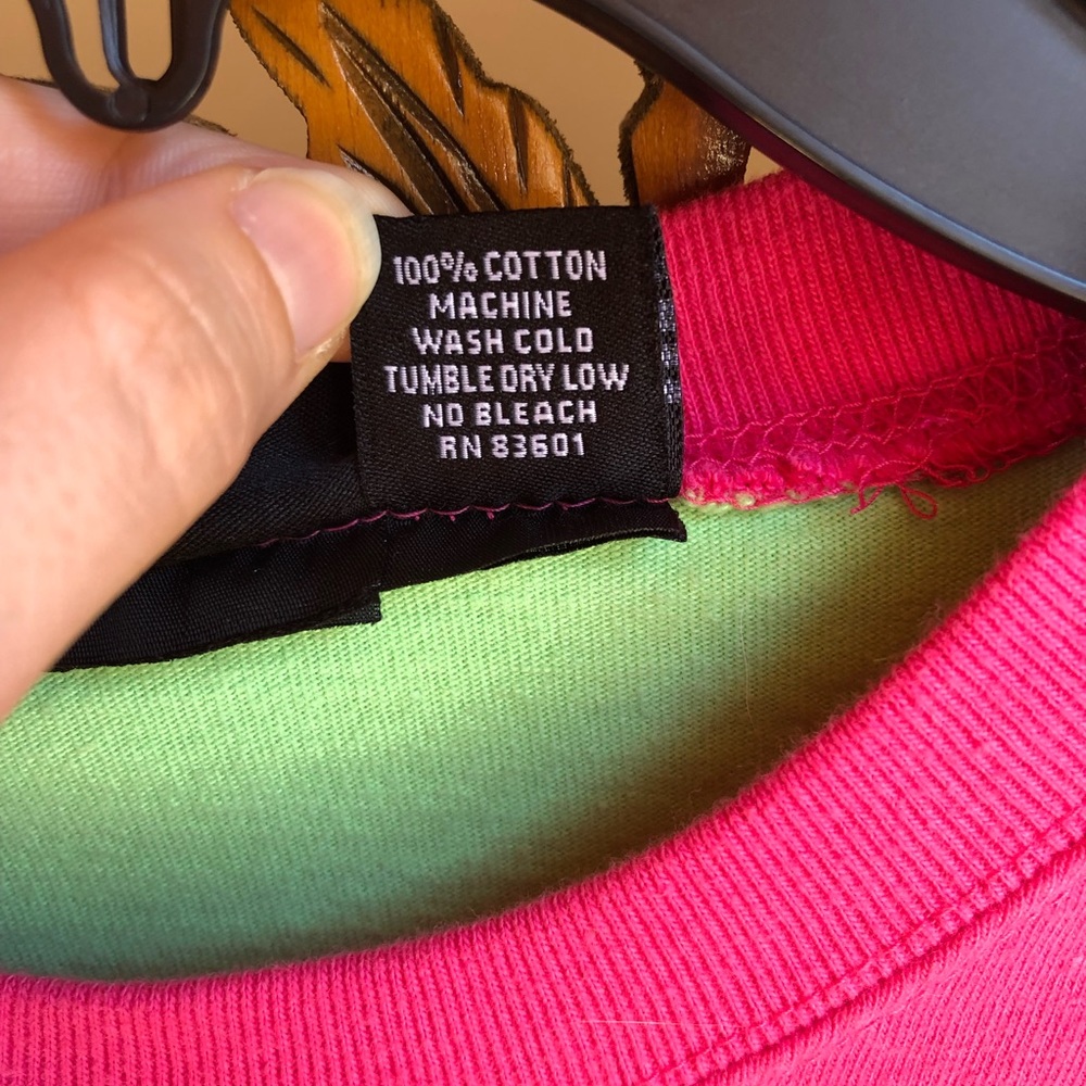 Pennant Color Block Pocket Front Sweatshirt - Picture 3 of 10